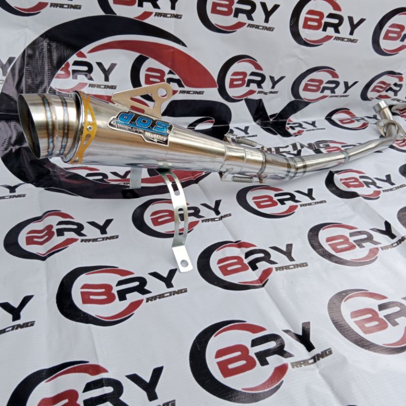 knalpot racing Dos model keong untuk motor supra lama supra x supra 125x jupiter revo karisma