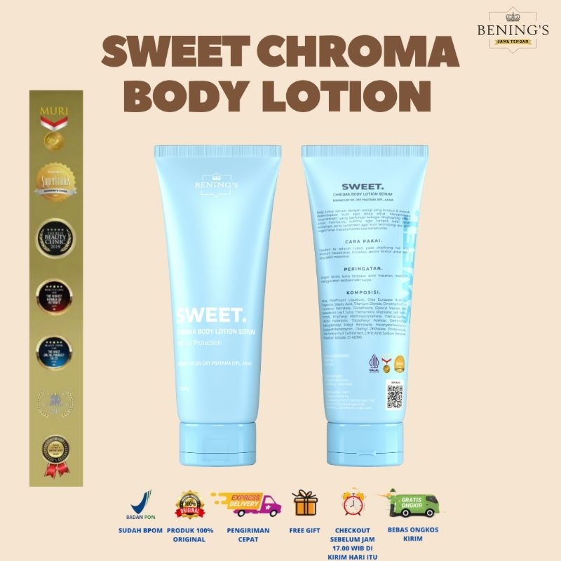 Benings Skincare Sweet Chroma Body Lotion Serum