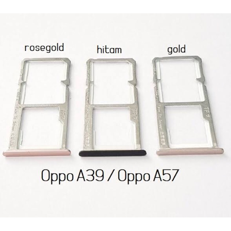 SIMTRAY OPPO A39 / A57 SIMLOCK TEMPAT KARTU SIM HOLDER