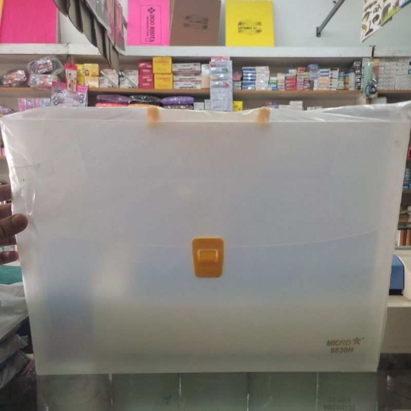 

Tas Dokumen F4 (Folio) | Map File Micro | File Bag with Handle