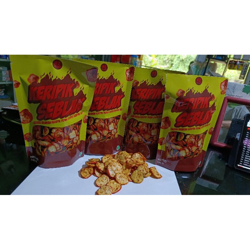 

Kripik Seblak sehah