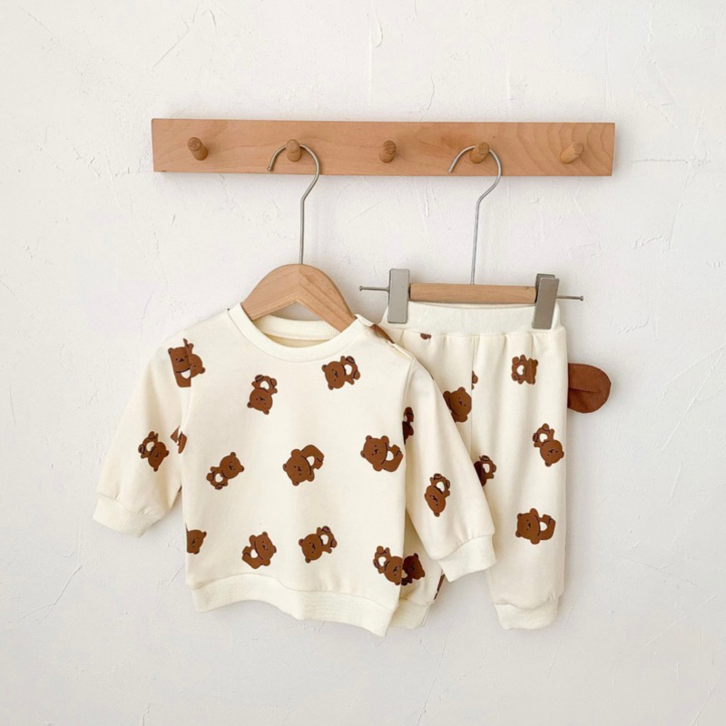 Delly romper/ sweatshirt set