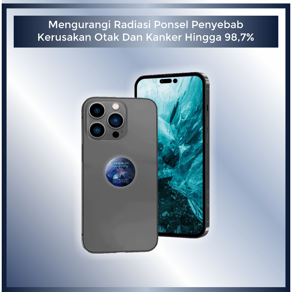 [READY STOCK-COD] STICKER ANTI RADIASI HP/GADGET UNTUK KESEHATAN TEKNOLOGI 100% ASLI