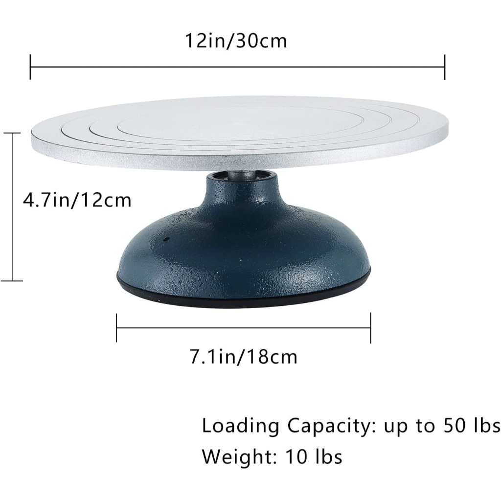 Wheel diameter 30 - Alat kerajinan seni tana lihat - Meja Putar pemintal keramik/ tembikar - By Bali Artemedia