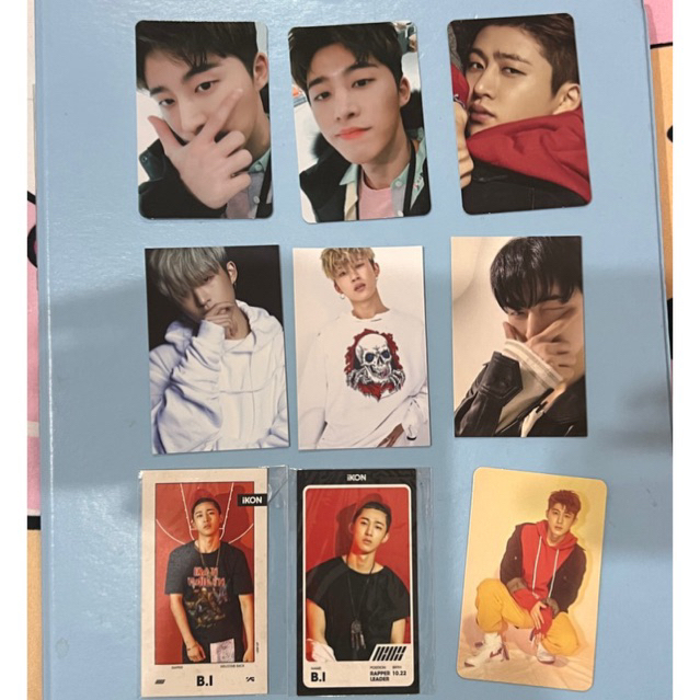 [OFFICIAL] PC HANBIN PC B.I SET SELFIE VER CONCEPT VER RETURN BLACK AND RED  PC NEW KIDS REPACKAGE H