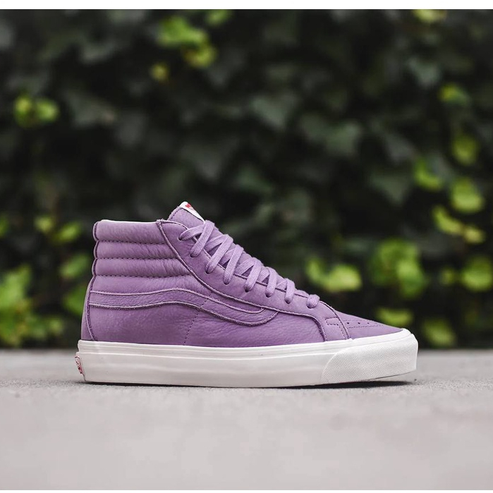 VANS SK8-HI VAULT OG LX ORCID MIST NUBUCK ORIGINAL 100%