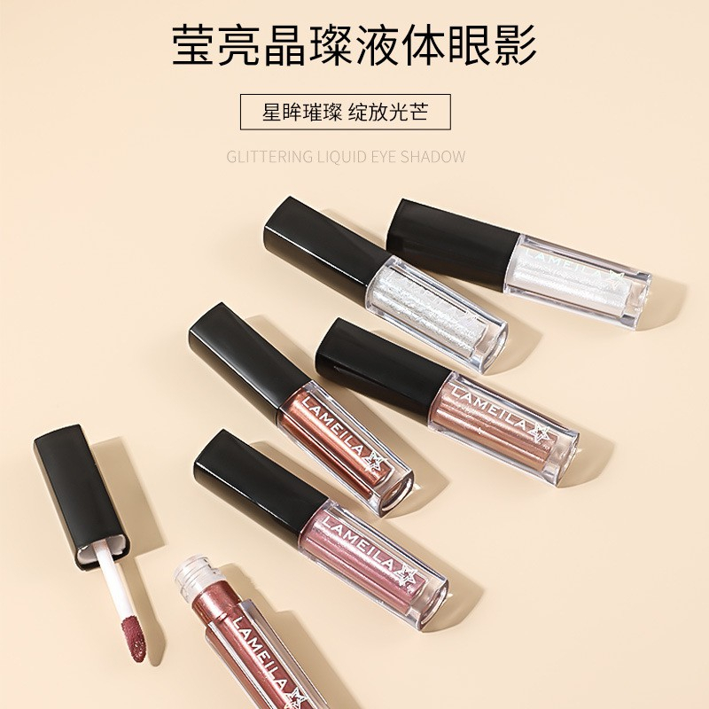 Lameila Eyeshadow Glitter Liquid, Eyeshadow Liquid LM 1033