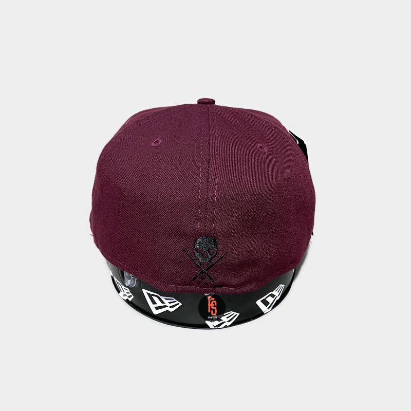 TOPI NEW ERA ORIGINAL 5950 SULLEN BADGE MAROON