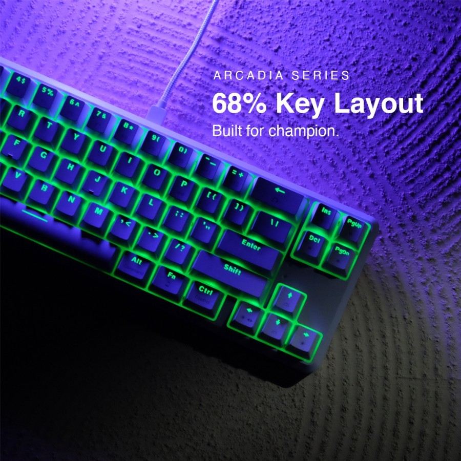 Koodo Arcadia 68% RGB Hotswap Bluetooth Mechanical Gaming Keyboard