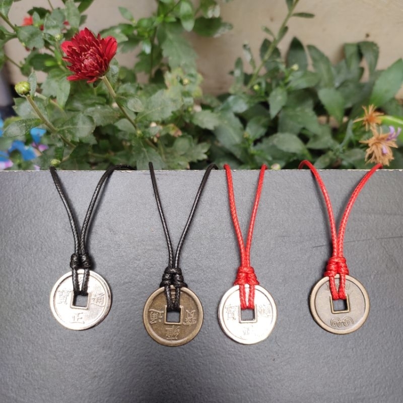 Kalung Cina/ Kalung Koin/ Kalung koin cina/ Kalung Simple/ Kalung Logam/ Kalung Manik/ Kalung Wanita