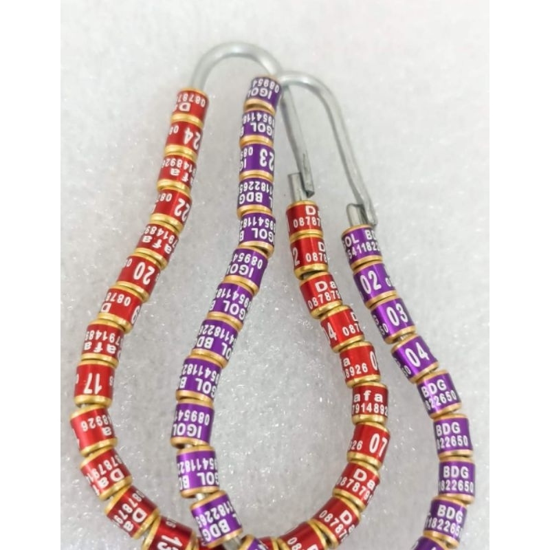 Jual Ring burung kenari Model Laser MK