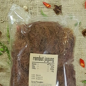 TERBAIK JAMU RAMBUT JAGUNG KERING HERBAL- 1 KG