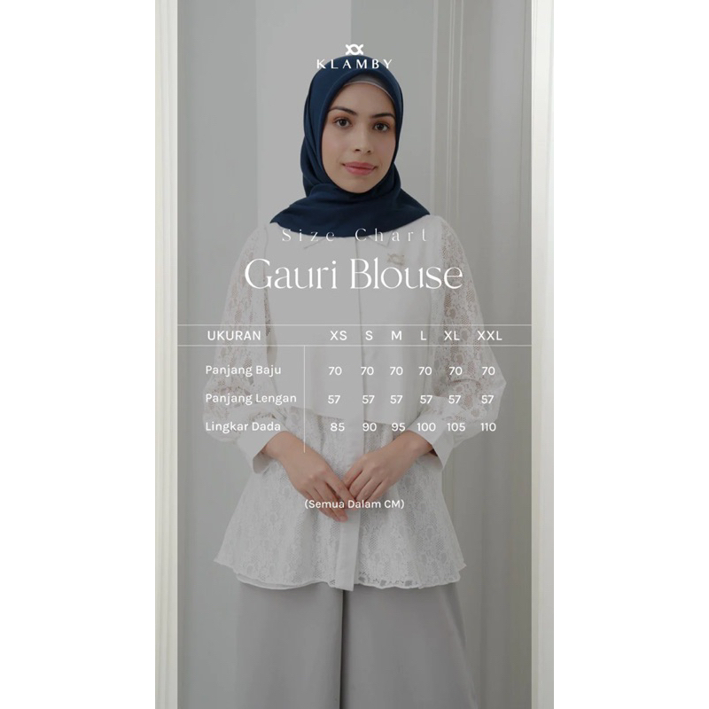New Sale Gauri Marya Blouse Linnea Vanilla Nicole Jasmine Taro Vanilla Wearing WK Klamby Store