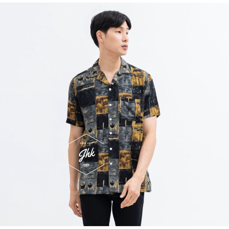 BLOUSE OVERSIZE COUPLE-Lee pendek