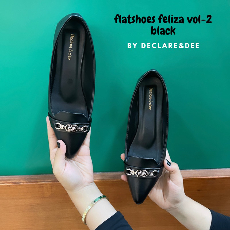 DECLARE&amp;DEE FLATSHOES WANITA CANTIK FELIZA VOL-2