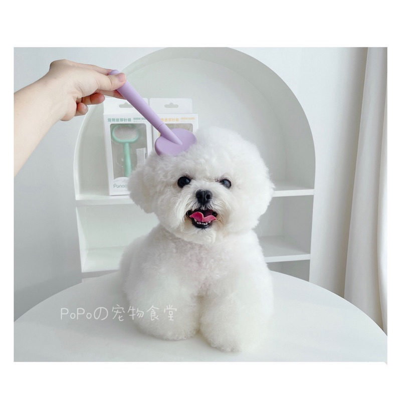 Jellyo soft care pastel pet slicker brush