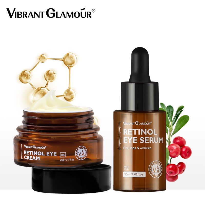 [BPOM] Vibrant Glamour Retinol Eye Serum + Retinol Eye Cream