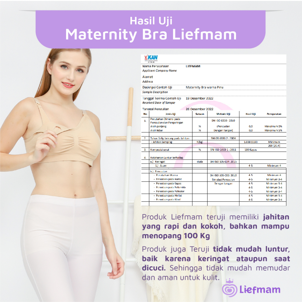 Maternity Bra Liefmam (Zaraya) Original - Bra Khusus Pasca Melahirkan