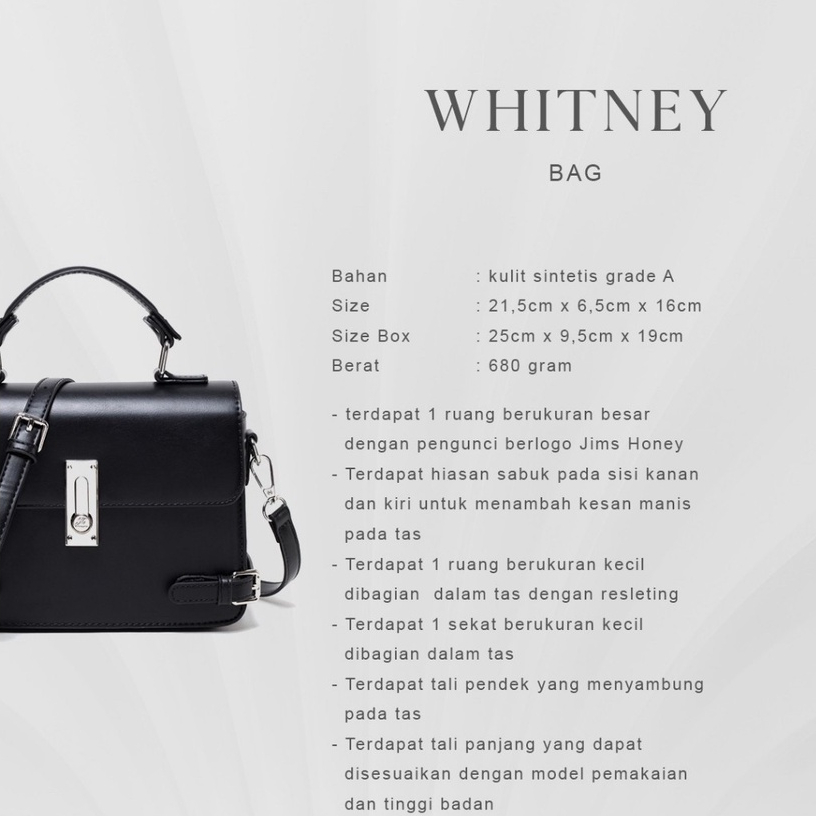 JIMS HONEY TAS WANITA WHITNEY BAG