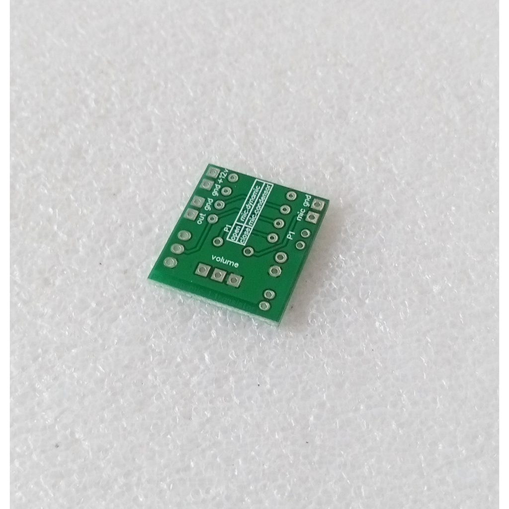 PCB Preamp Mic 1 Transistor