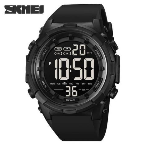 Skmei 1845 Jam Tangan Pria Digital Sport Watch Anti Air Platinum Watch