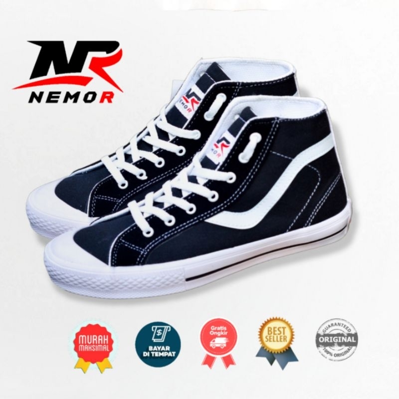 Sepatu Casual 100% Ori NEMOR NR04 Boots Pria Wanita