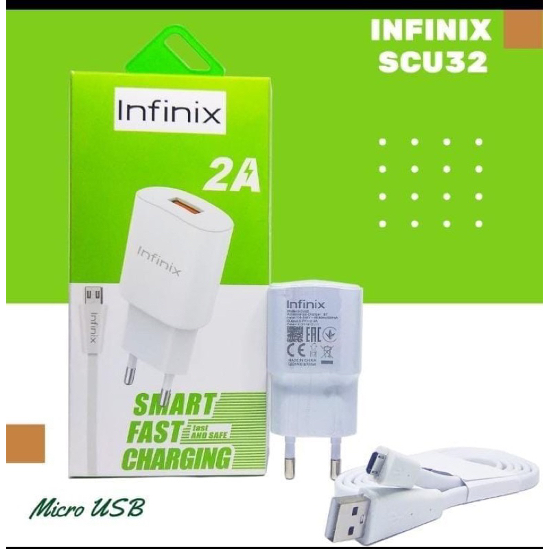 CHARGER INFINIX SCU32 / 2A / V8 / MICRO / TYPE C