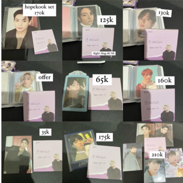 FREEBIES MPC MINI PHOTOCARD MOTS ONE DVD MOTS TOUR PERMISSION TO DANCE MERCHENDISE PTD JUNGKOOK FULL