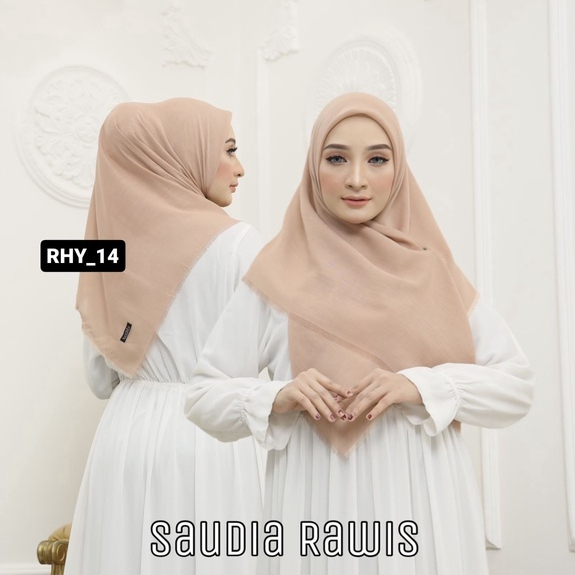 HIJAB SAUDIA RAWIS SEGI EMPAT/HIJAB SEGIEMPAT SAUDIA RAWIS