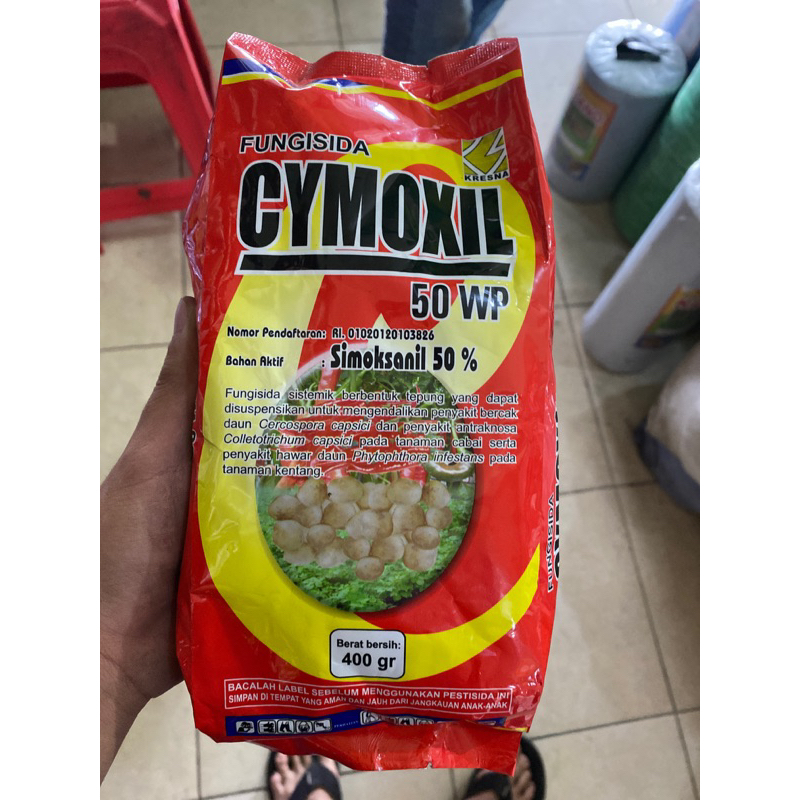 Fungisida cymoxil 50WP Isi 400gram