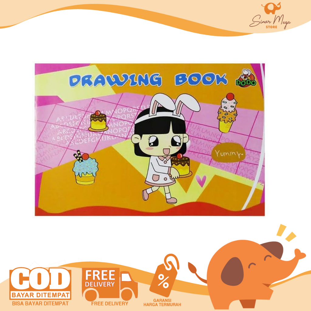 

Dodo Drawing Book DB 8 K SPR / Buku Gambar Murah