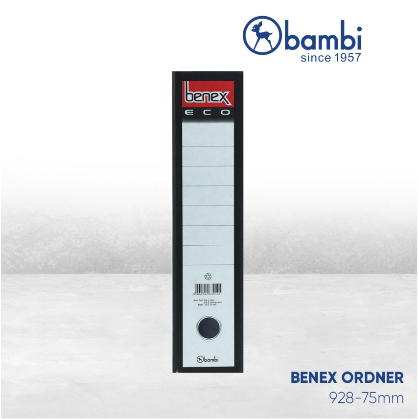 

FOLDER FILE-ORDNER LEVER ARCH FILE-LABELA 928 FOLIO-BENEX_HITAM