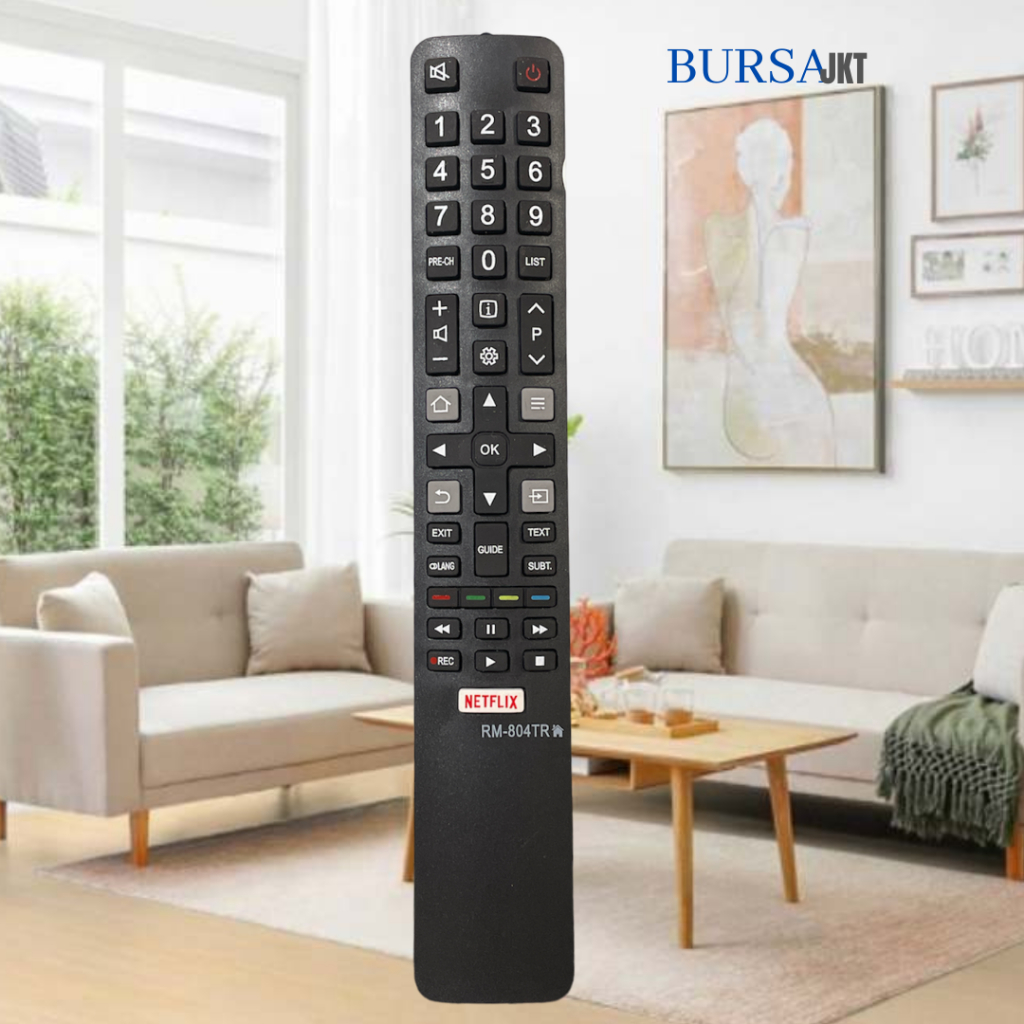 REMOTE TCL SMART TV ANDROID 10 RM804TR RC802N S6 S6000 S6500 A20 A3 Series RM804TR
