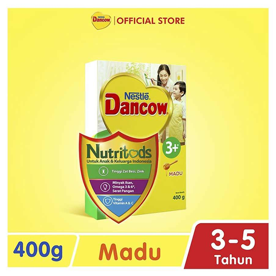 

DANCOW 3+ Susu Bubuk Protectus Probio Madu Box 400gr