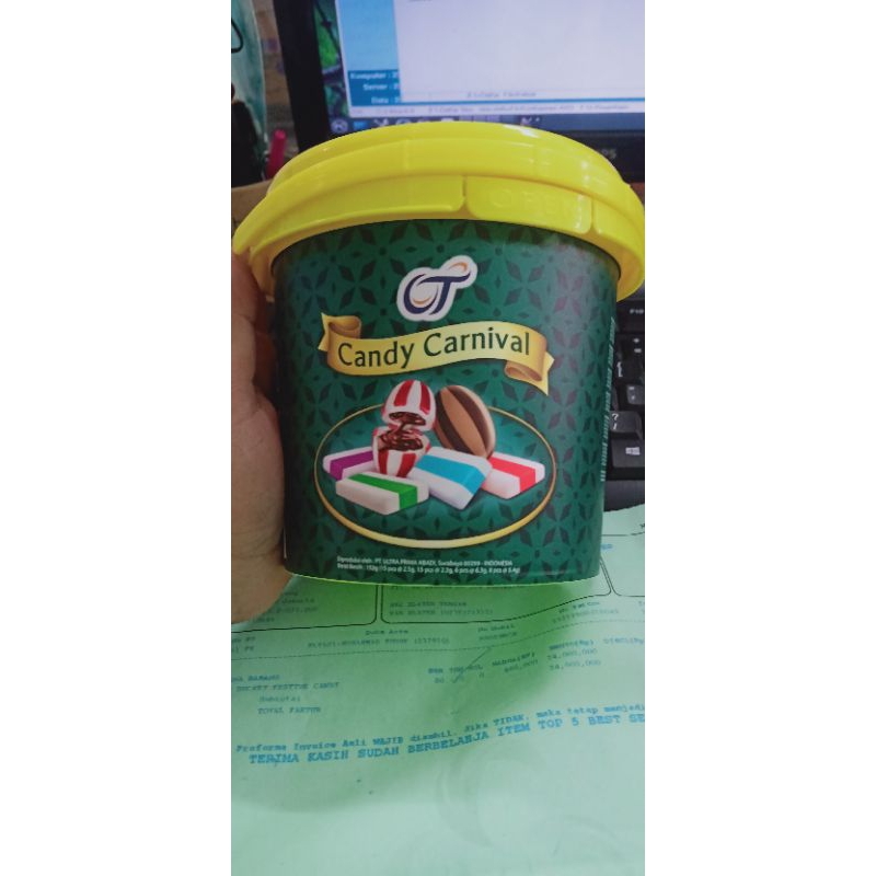 OT CANDY CARNIVAL BUCKET