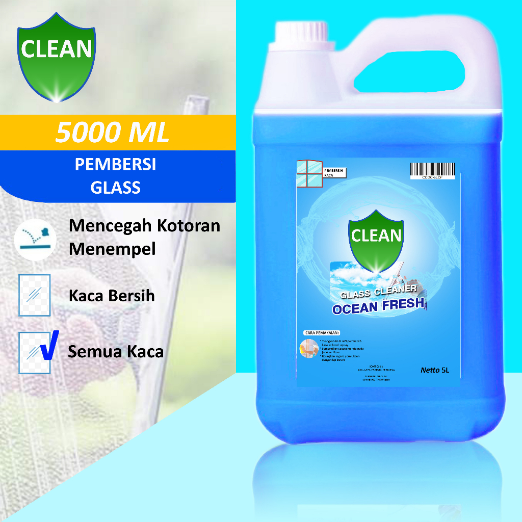 Pembersih Kaca GLASS CLEANER 5 Liter