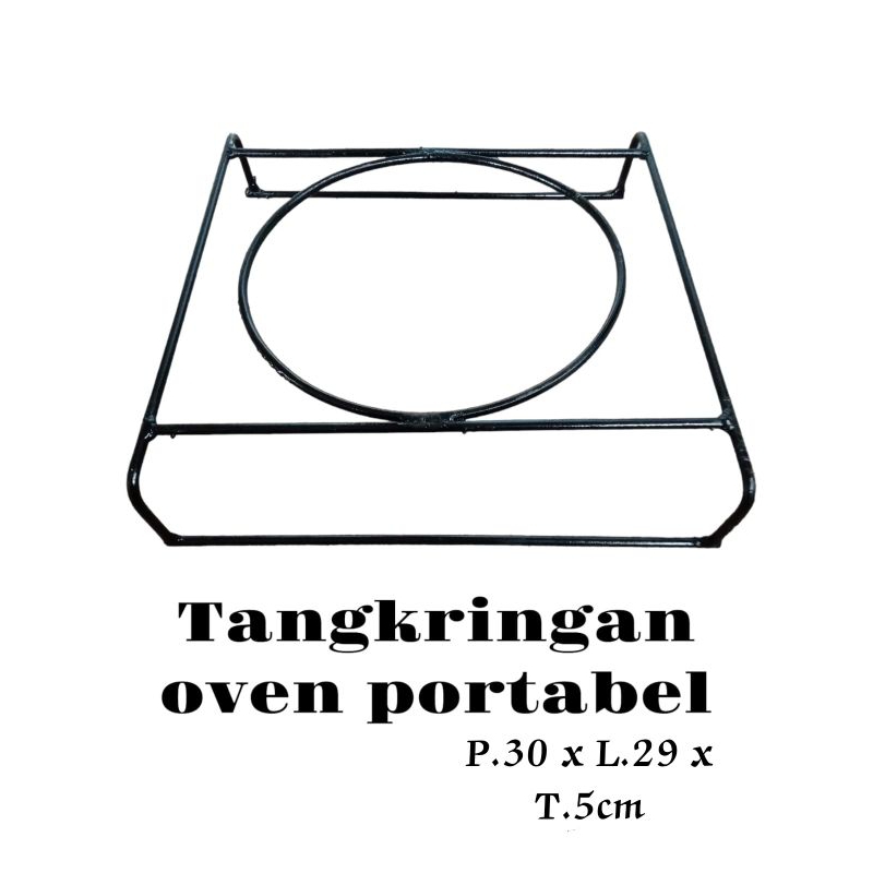 Tatakan Kompor Portabel / Tangkringan oven kompor gas tungku 1 / Tatakan Oven/ Tangkringan Oven Termurah