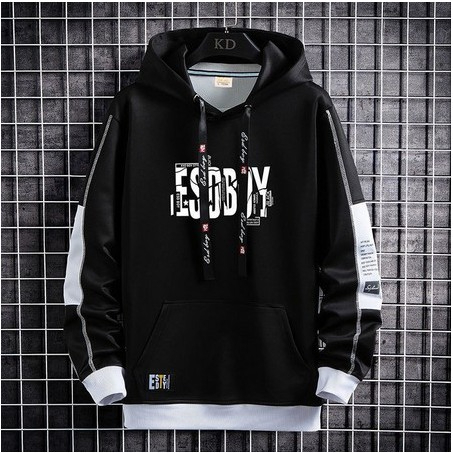 AKET HOODIE SWEATER PRIA ESOBOY BLUE