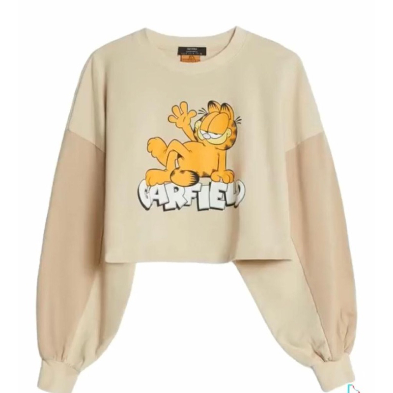 Garfield croope sweater wanita