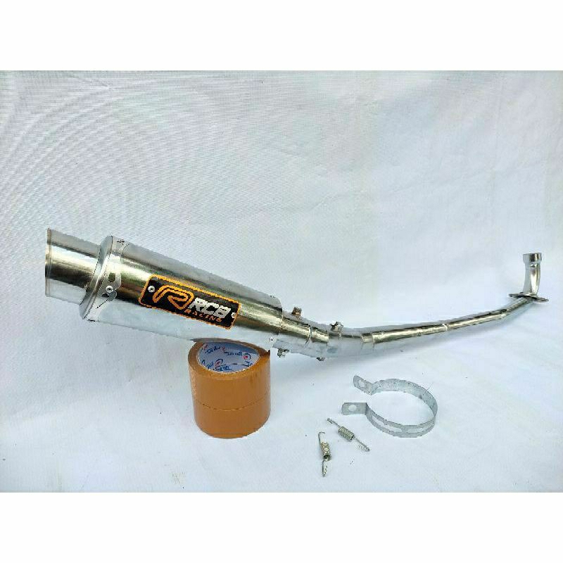 knalpot motor racing RCB all bebek Kaze R, Kawasaki bebek, C70l,Jupiter, Smash, shogun