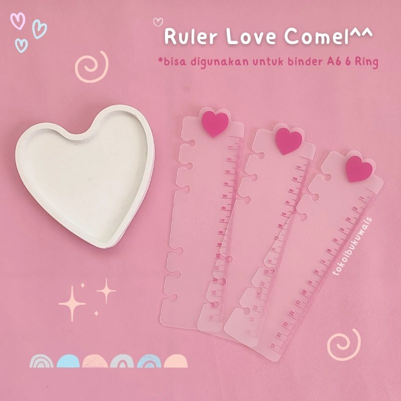 

Ruler Love Binder A6