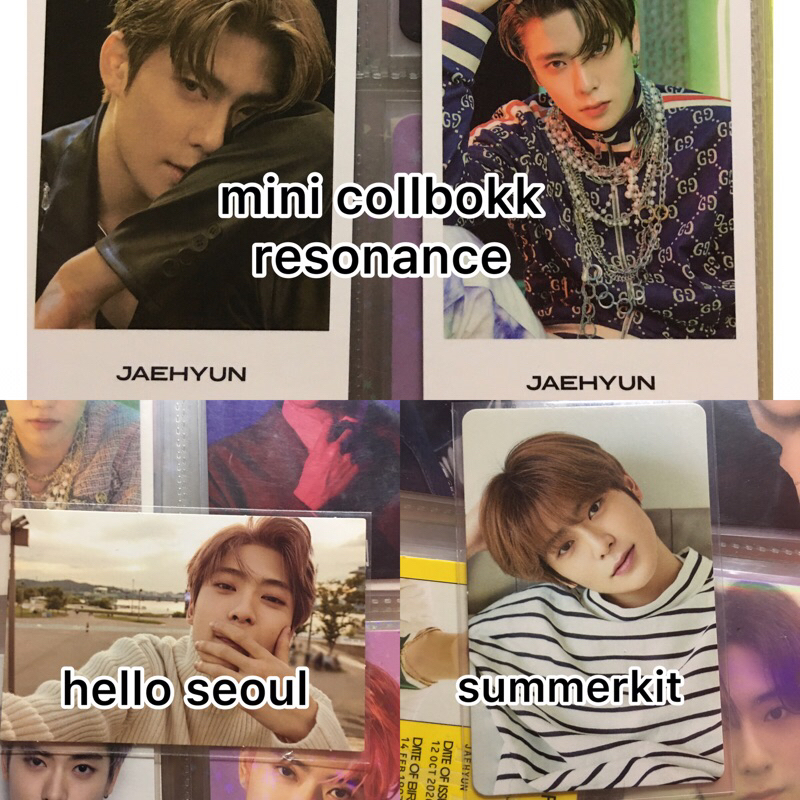 Pc jaehyun hello seoul summer kit collbook