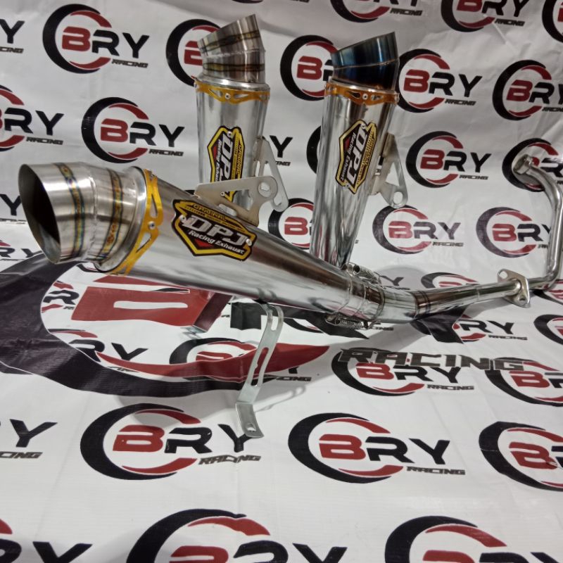 Knalpot Racing DPJ Jupiter mx king/jupiter mx ol/jupiter mx new 135 satria fu