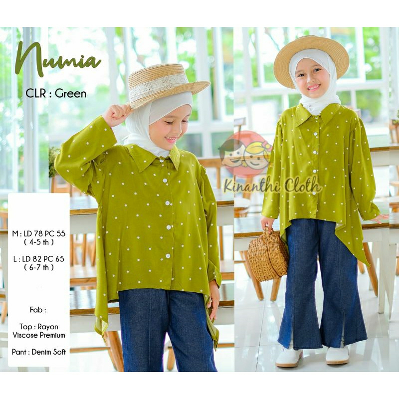 Numia kids set Terbaru,Murah dan original by Kinanthi clot