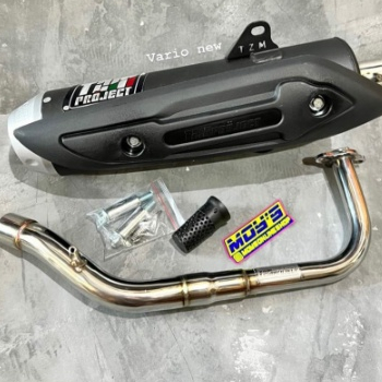 Knalpot TZM Project BeaT Fi ESP Scoopy Fi ESP STD Non SS Pro FULL PACK