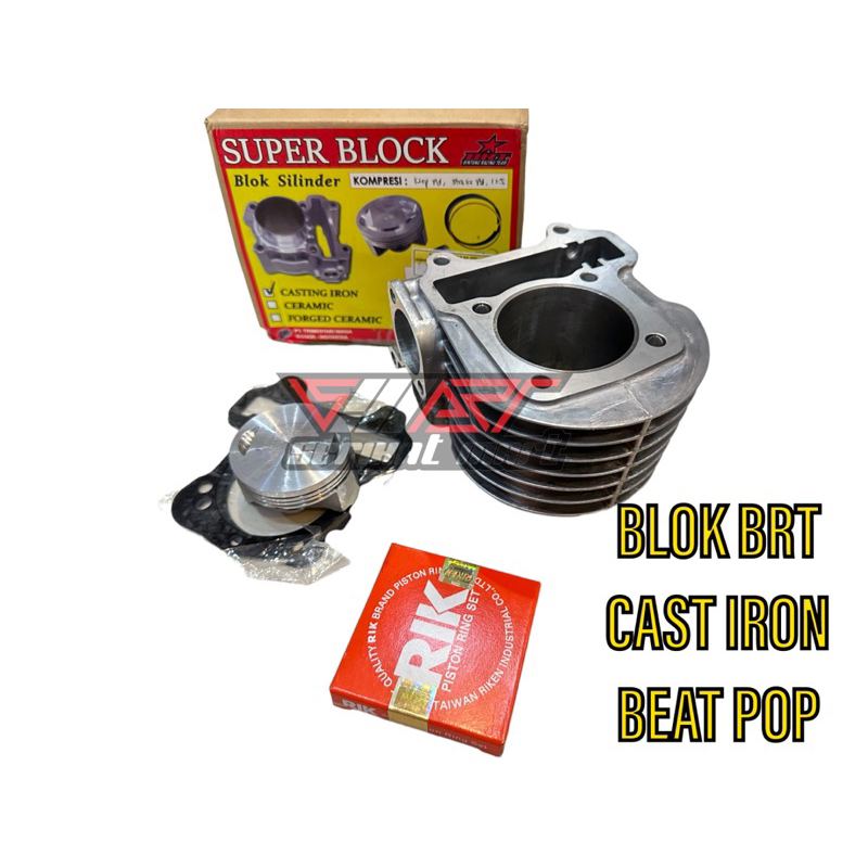 BLOK BRT CAST IRON HONDA BEAT POP BEAT ESP 2017