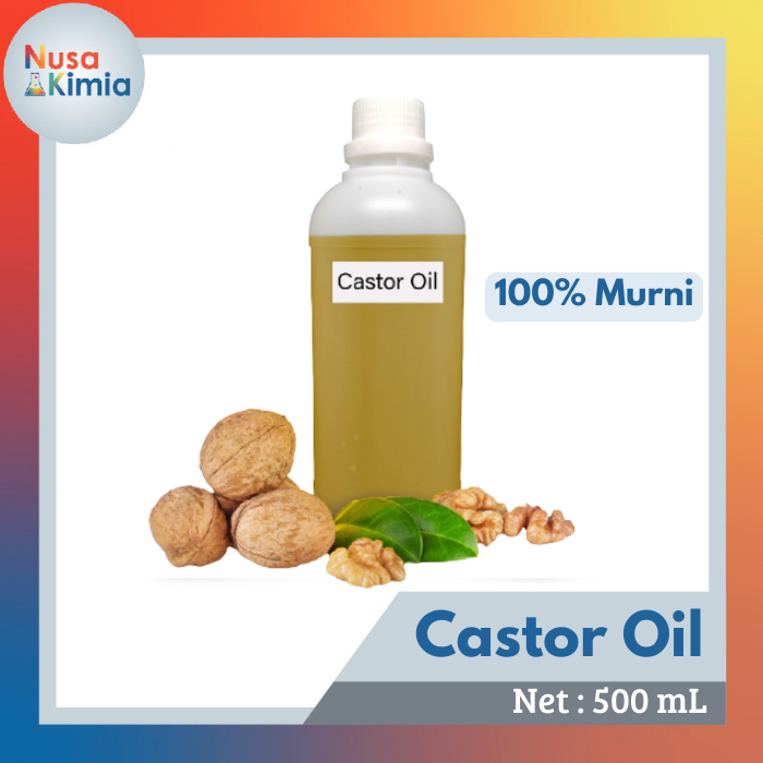 Castor Oil / Minyak Jarak Murni 500 ml