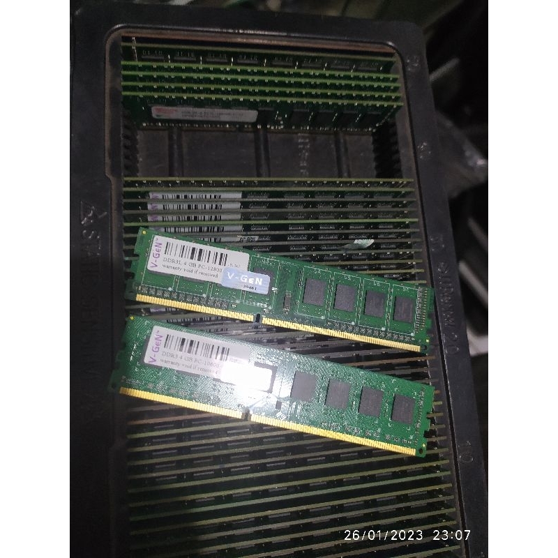 ram vgen ddr3 ddr3L 4gb pc12800/10600