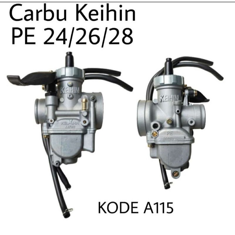 Karburator KEIHIN PE 24 PE 26 PE 28 / Karbu Pe24 Pe26 Pe28 Karbulator cocok untuk semua motor