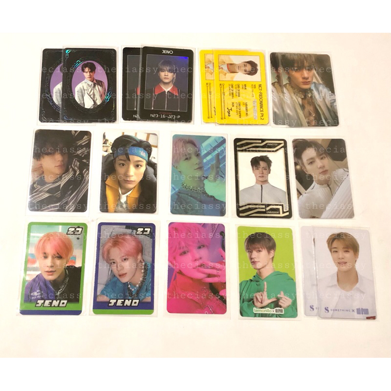 [ WTS  ] PC Jeno NCT DREAM yearbook yb id card acces card ac yb id card resonance 2020 abs universe 